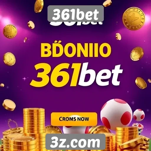 Promoções e bônus disponíveis na 361bet